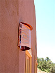 "Lighting Sconces", Original, Torch Painted Copper (Five Styles Created For New Mexico Residence), Custom: Made To Order - © 2000-2006 Jageaux Fine Metal Art - Jason Hugh Mernick Artist all rights reserved