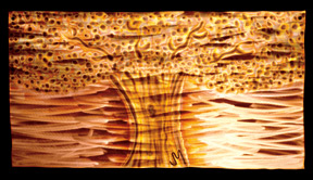 "Copper Tree Of Life", Original, Torch Painted Copper - Jason Mernick