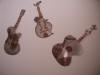 "Guitars", Original, Torch Painted Stainless Steel - Jason Mernick 
